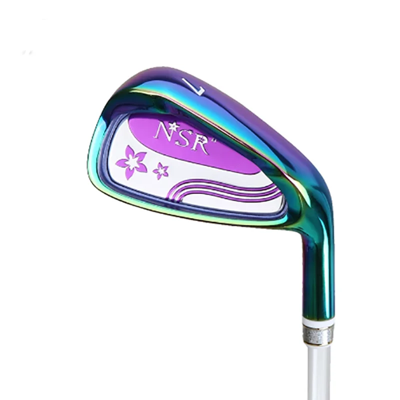 Lightweight Golf Clubs No.7 Iron Stainless Steel Head Exercise Bar Golf Iron Clubs