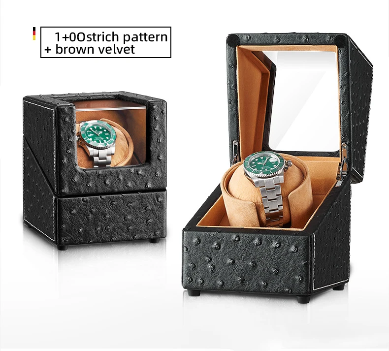 Wholesale Single Slot Luxury Automatic Japan Mabuchi Motor watch winder box