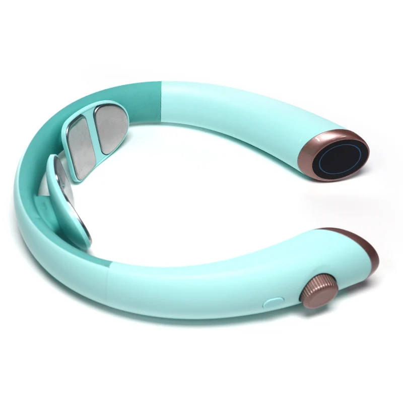 2022 Wholesale new style Smart Neck Massager Electric Pulse Intelligent Heating Massager