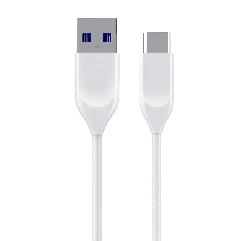ISO9001 Factory Flexible Cable Fast Charging USB A To C Mobile Charger Cable for Xiaomi Samsung Huawei