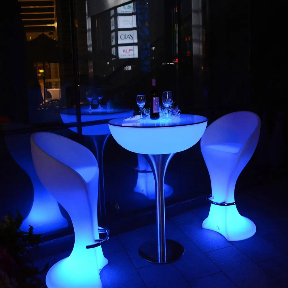 event led furniture for bar factory direct sell new design high quality nightclub led furniture