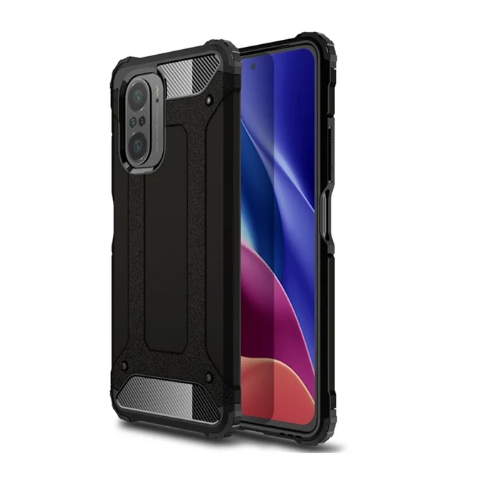 Bumper TPU PC Armor Protective Shockproof Hard Back Cover Mobile Phone Accessories Case For Xiaomi Redmi K40 K40 Pro