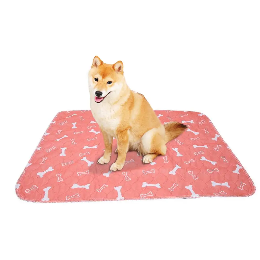 Pet Urine Pad Good Price Pink Dog Pee Pad Everyday Anti-slip Washable Pet Pee Pad For Dogs
