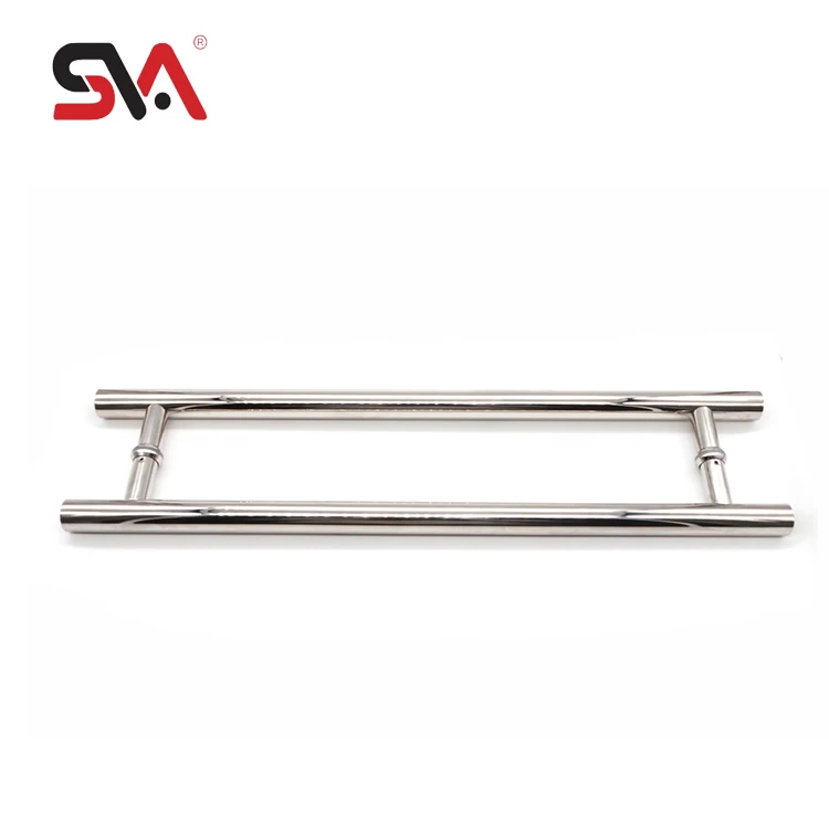 Sliding Glass Door Handle Price Designer Bathroom Hotel Shower SVA-174K 550MM T Shape Stainless Steel Pull Handle