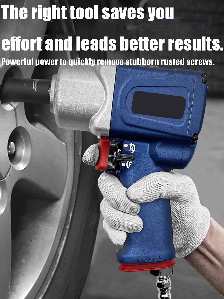Factory Outlet Price Manufacturer Heavy Duty 1/2 Pneumatic Impact Wrench Tool for Tire Loading and Unloading