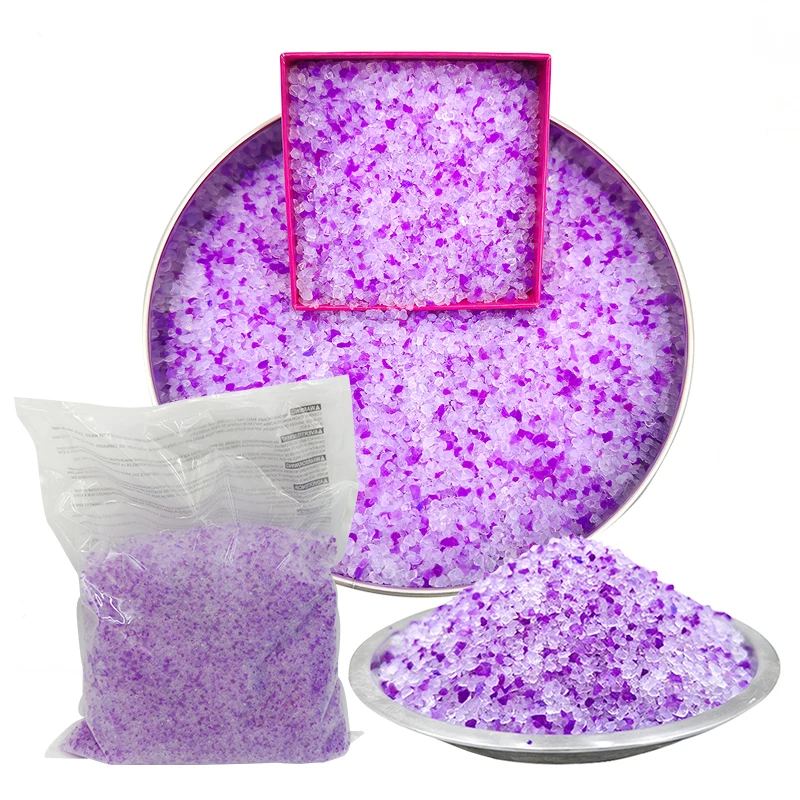 Factory price pretty cat litter deodorizer powder crystal silica gel cat litter