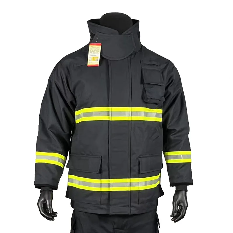 Wholesale 17 style safety protective suit fire fighting clothing with 3C certificate