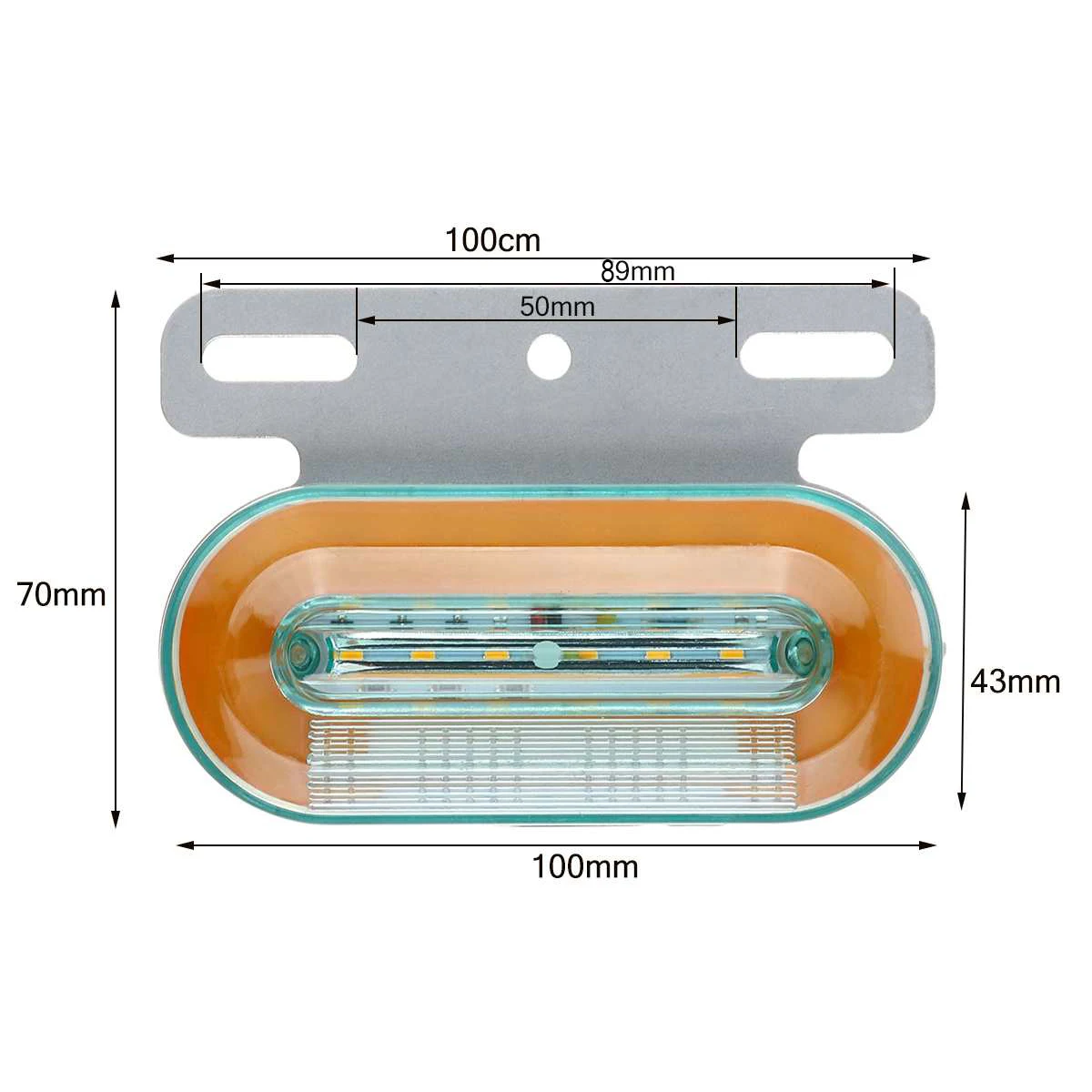 
Factory Wholesale led side marker light 12 volt 24V Auto Led Marker Clearance Light For Trailer Trucks 