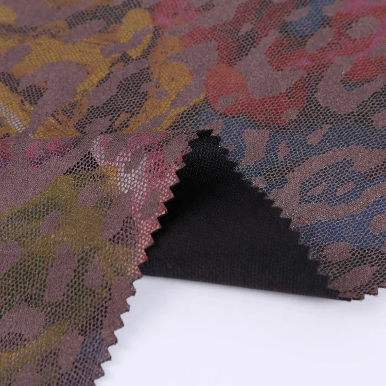 Женская замшевая ткань под заказ с принтом в виде змеиной кожи