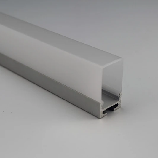 
The features of decorative aluminum LED profile for ceiling or pendent light 