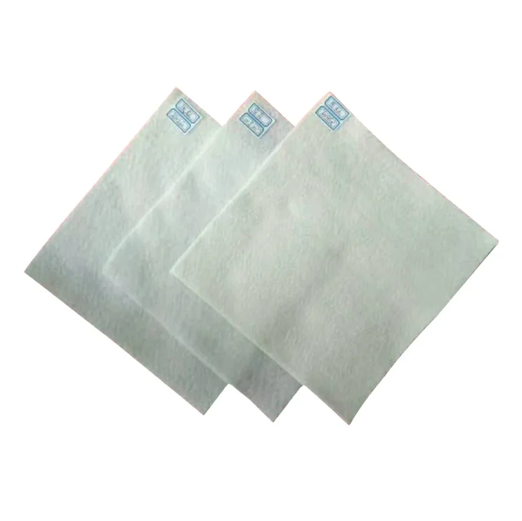 Road Reinforced Geotextile Fabric high strength PP Needle Punch Non Woven Geotextiles 200gr/m2