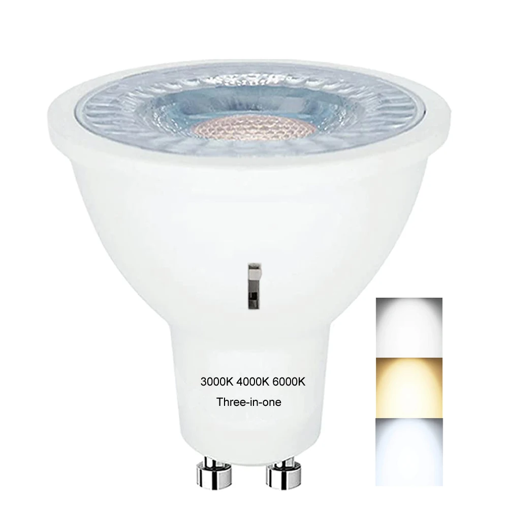 7W Energy Saving CE ROHS Home Shop Lighting CCT Adjustable GU10 Track Spot Light Smart Led Bulbs