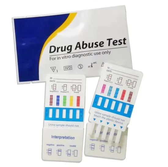 
Amphetamines/Methamphetamine/Benzodiazepines /MDMA/Opiates rapid test kit urine specimen Drug Test Glob Biotech 