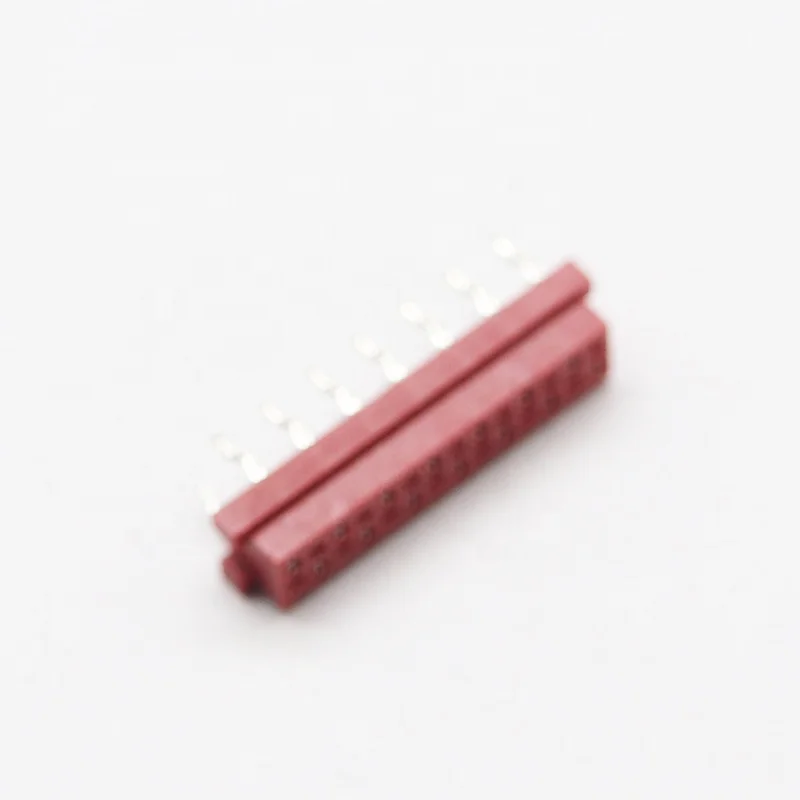 5.0mm Height Micro Match Female SMT Connector Red IDC Socket cable