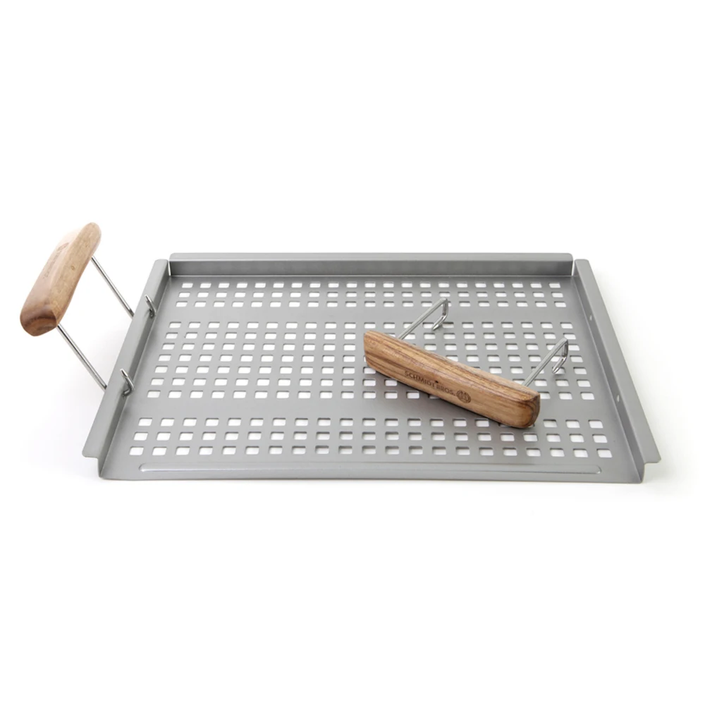 Wholesale OEM metal stamping process wholesale custom outdoor BBQ accessories metal grill tray for BBQ