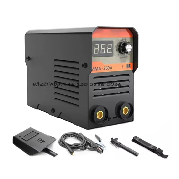 Inverter DC Drawn Household Portable 220V Small Hand-held Copper Spot Welding Machine MMA-250 Mini Electric Welding Machine