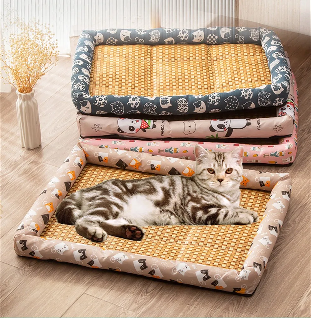 Pet Ice Cushion Cushion Four Seasons Universal Dog Nest Cushion Summer Cat Nest Cooling Durable Pet Bedding Supplies
