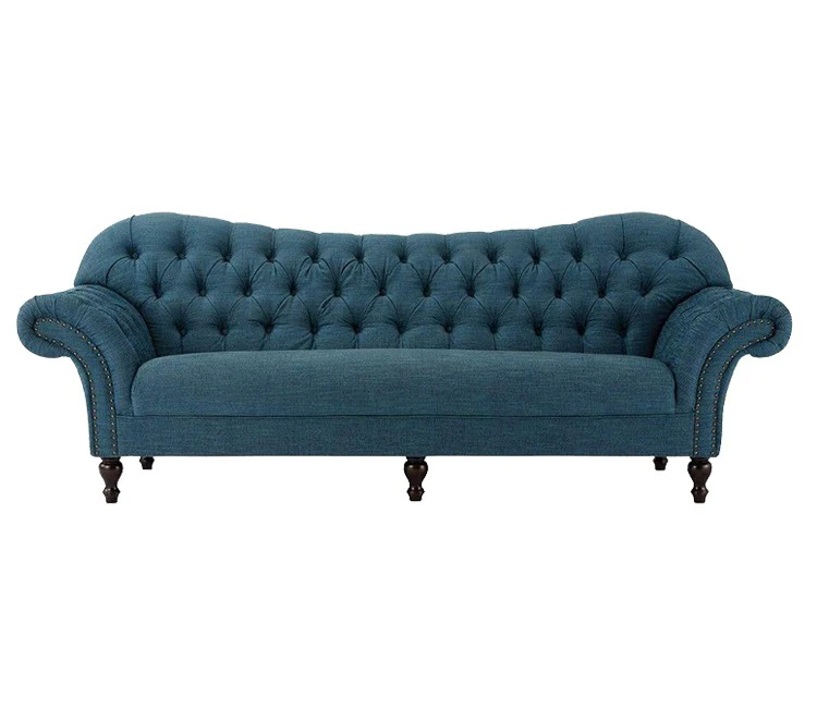 custom made sofa loft industrial style furniture metal Aluminium armchair vintage leather hotel room sofa