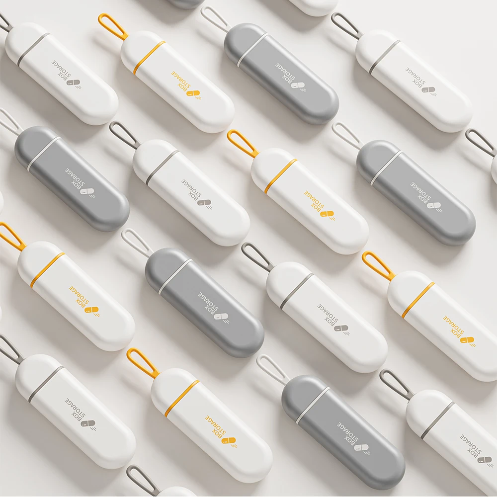 New Design Portable Medicine Storage Weekly 3 Times a Day Pill Organizer Vitamin Case Mini Pill Box