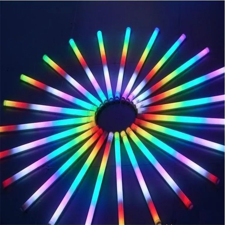  Горячая Распродажа DMX RGB звуковая Активная цифровая трубка