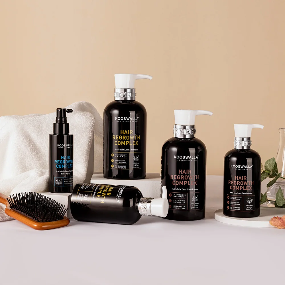 Wholesale Natural Hair Growth Shampoo Organic Ginger Mint Tea Tree Oil Shampoo For Men And Women