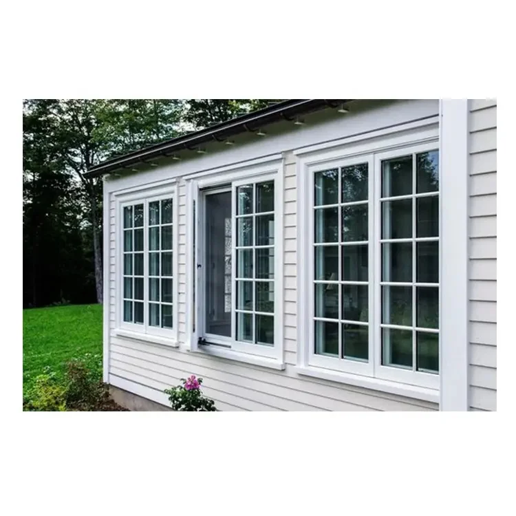 Aluminum Window Frame With Roller Shutter