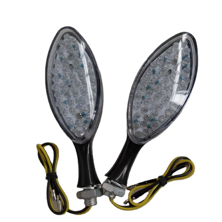 Горячая Распродажа! Универсальный 12v мотоцикл LED поворотники МОТОЦИКЛ ABS указатели поворота индикаторная лампа Изготовитель