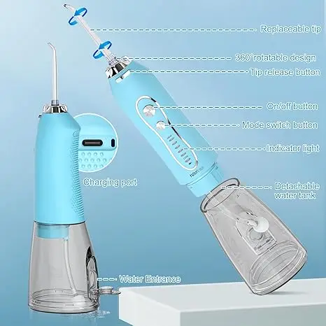 Water Pick Braces Orthodontic Jet Tooth Mini Electric Waterfloss Oral Irrigator Water Dental Flosser For Teeth Water Flosser