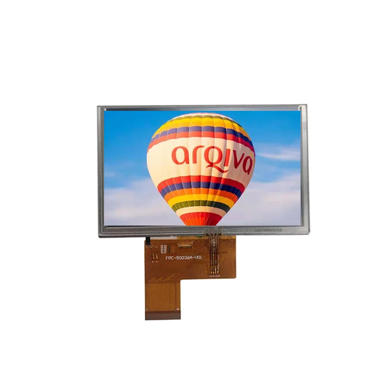 800*480 RGB CPT 40pins or Innolux 50pins 5.0inch TFT LCD Module