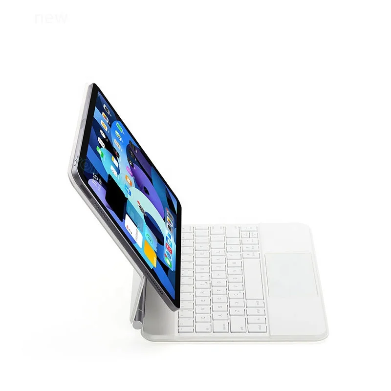 Magnetic Keyboard case for iPad Pro 11 inch 3 Gen and iPad Air 4th Gen 10.9 inch Cover 2022 New Arrival Arabic Keyboard case