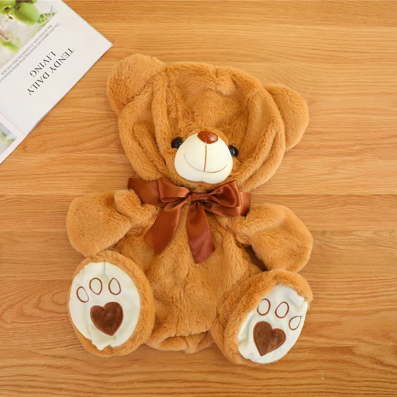 Wholesale Empty Stuffed Animals White Brown Pink Without Filling Teddy Bear Soft Toys Plush Skin