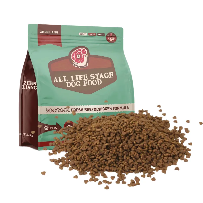 Заводская оптовая продажа Натуральный Питательный корм для домашних животных полный сухой собак