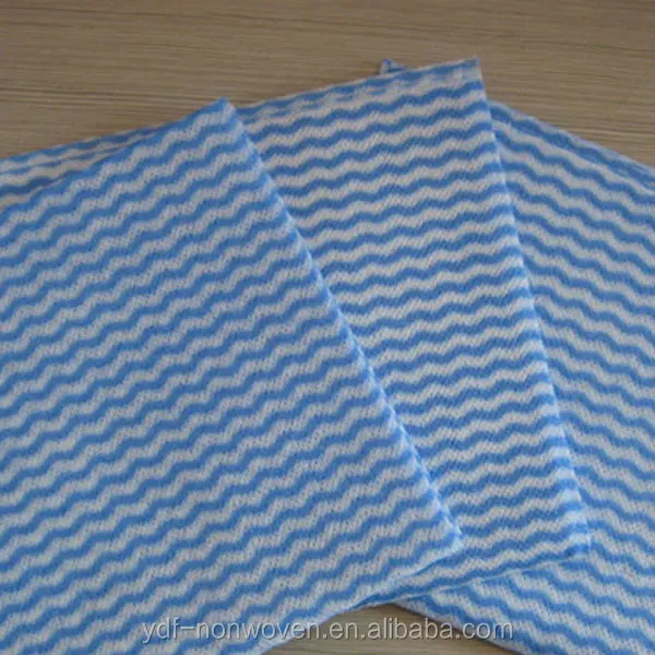 high absorbent disposable lint free smooth spunlace non-woven car wiping cloth