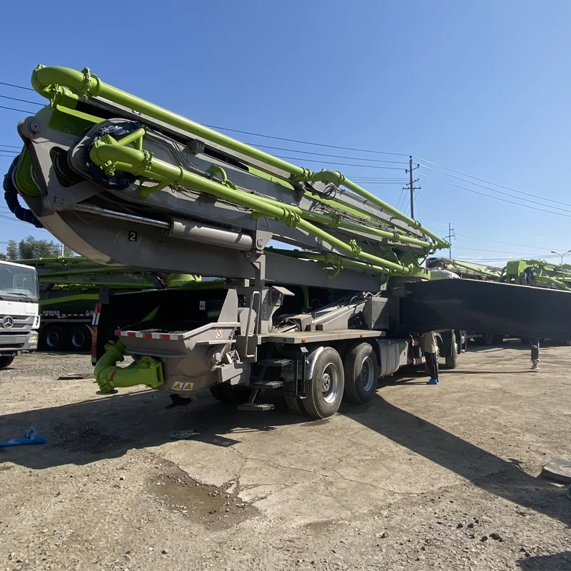 Best Sale Used Concrete Pumping Machine Portable Zoomlion 56m Concrete Pump Trucks Price