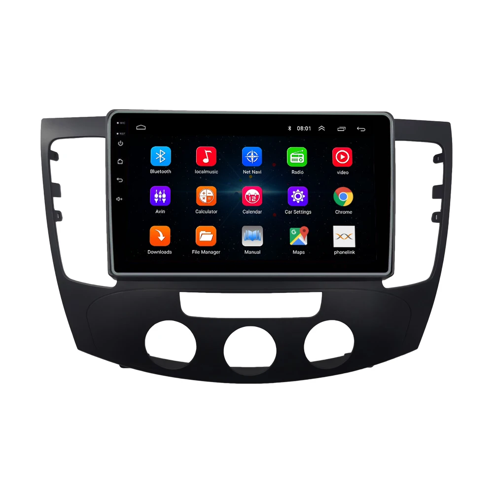 For HYUNDAI SONATA 2009-2011 MT Radio Headunit Device Double 2 Din Octa-Core Quad Android Car Stereo GPS Navigation Carplay