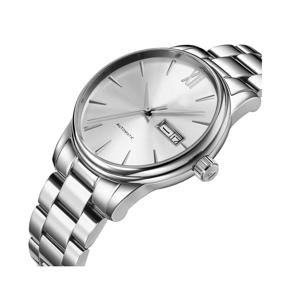 Sedex audit Guangdong manufacturer custom watch dial colour movement straps luxury mens style mechanical watches