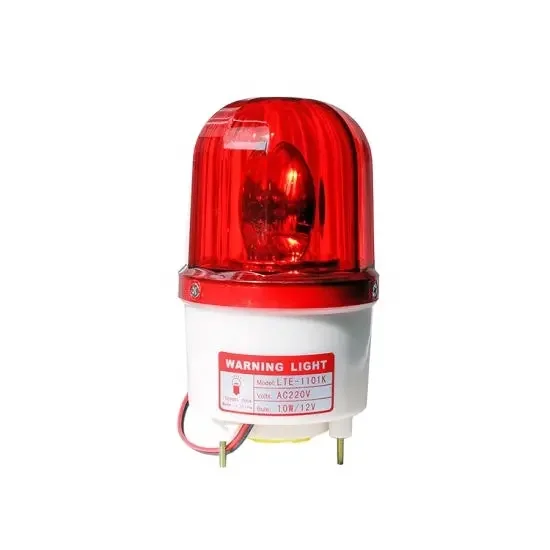 Dc12/24v Fixed Rotating Multi-Color Flash Warning Light