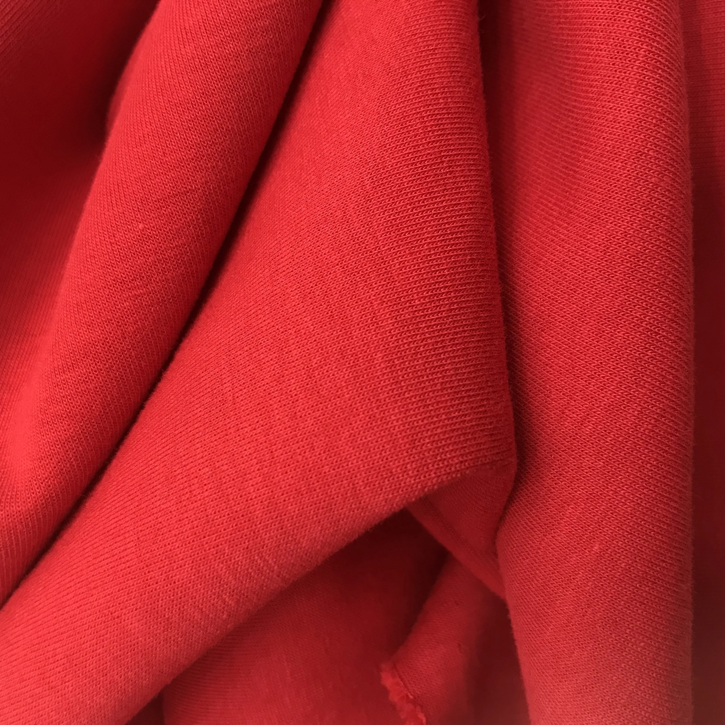 350gsm Spandex double knit scuba fabric 85% Cotton10%PE5%SP