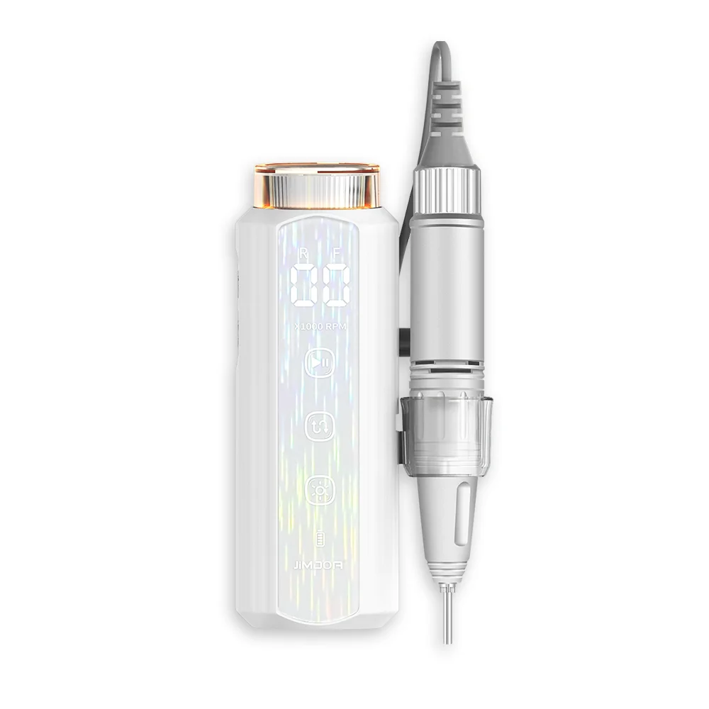 Rechargeable Electric Nail Drill Portable 35000 Rpm Display Screen With High Quality UV Nail Lamp