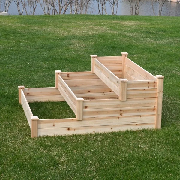 
48inch Raised Garden Planting Tables Elevated Trough Container Planters 