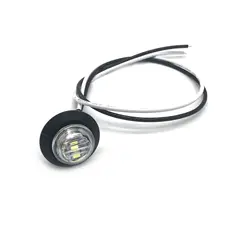 HOT 3/4 Inch Round Eagle Eye LED Light Front Rear Side Marker Indicator Light Bullet Marker Light for Truck Car