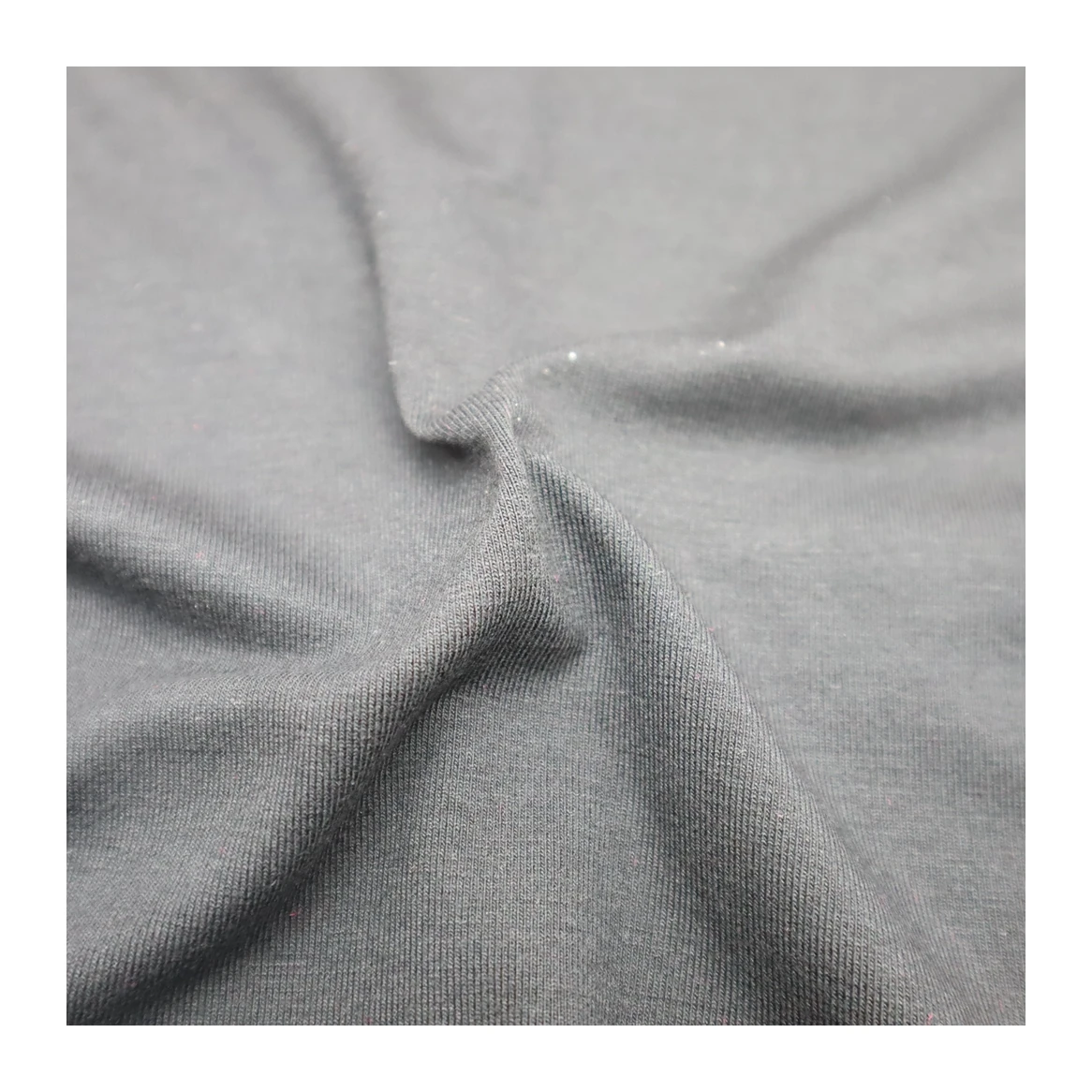 High Quality 95% Rayon 5% Spandex Jersey Fabric MVS Rayon for Garment Navy Color Stock