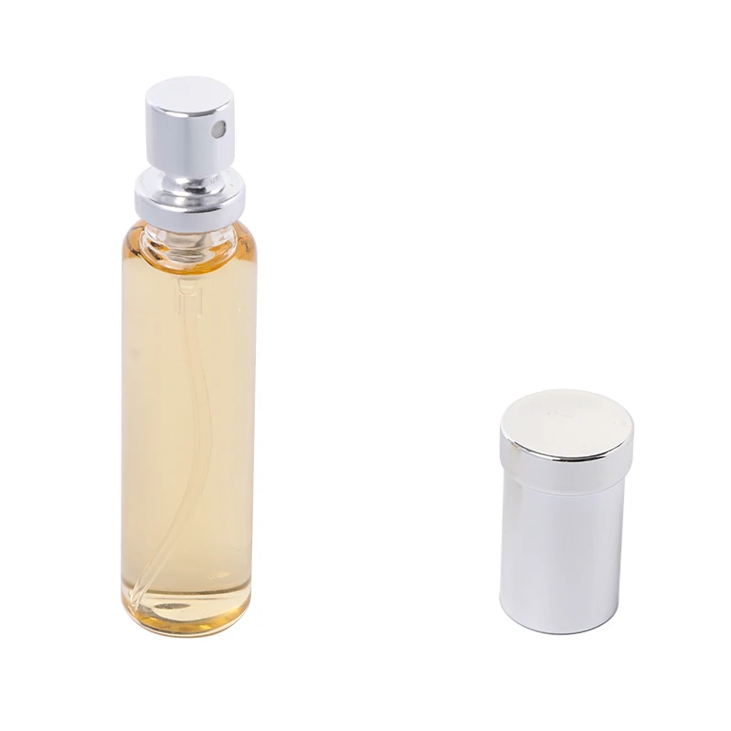 
aluminum spray glass bottle 120ml glass bottle with sprayer 