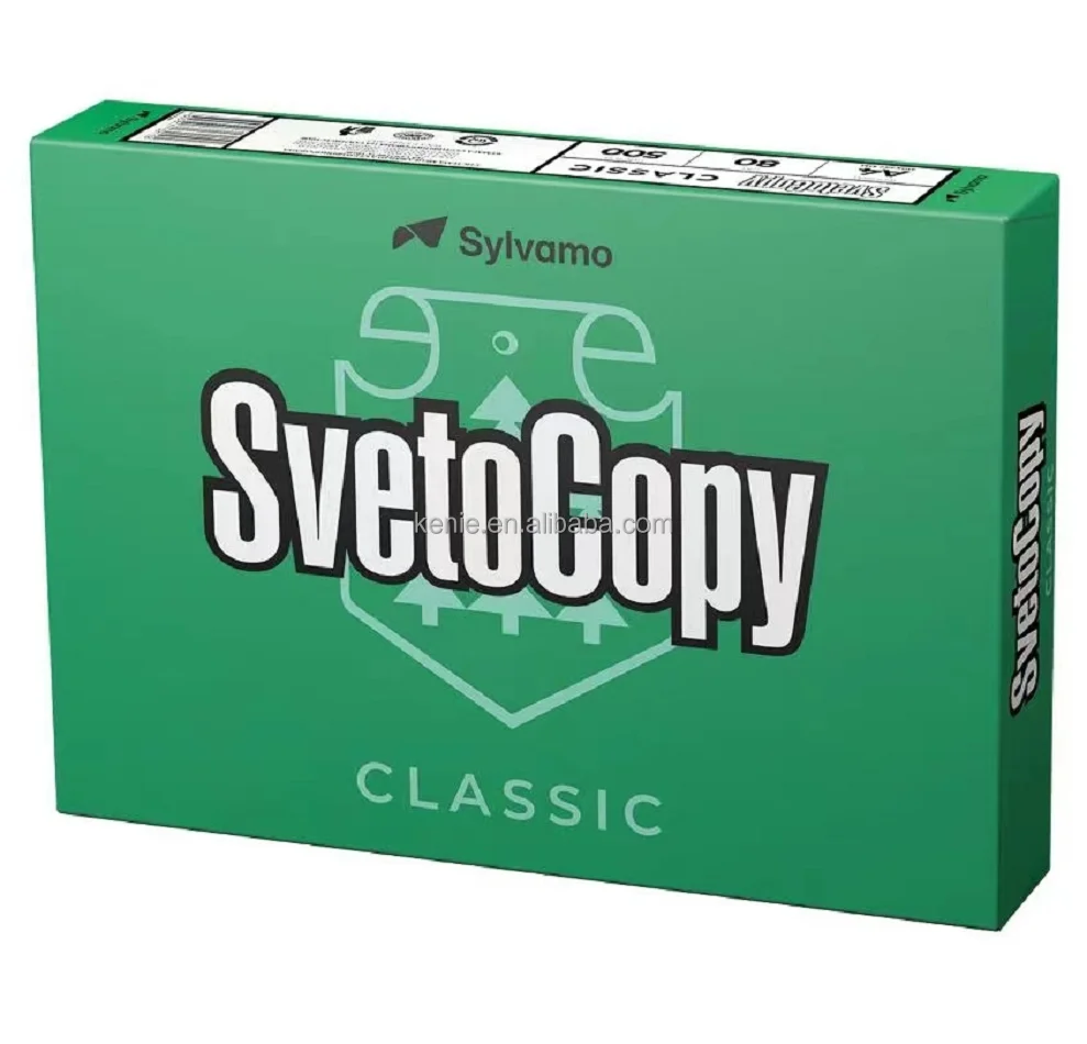 Svetocopy A4 бумага для печати офисная белая 80 г/м2
