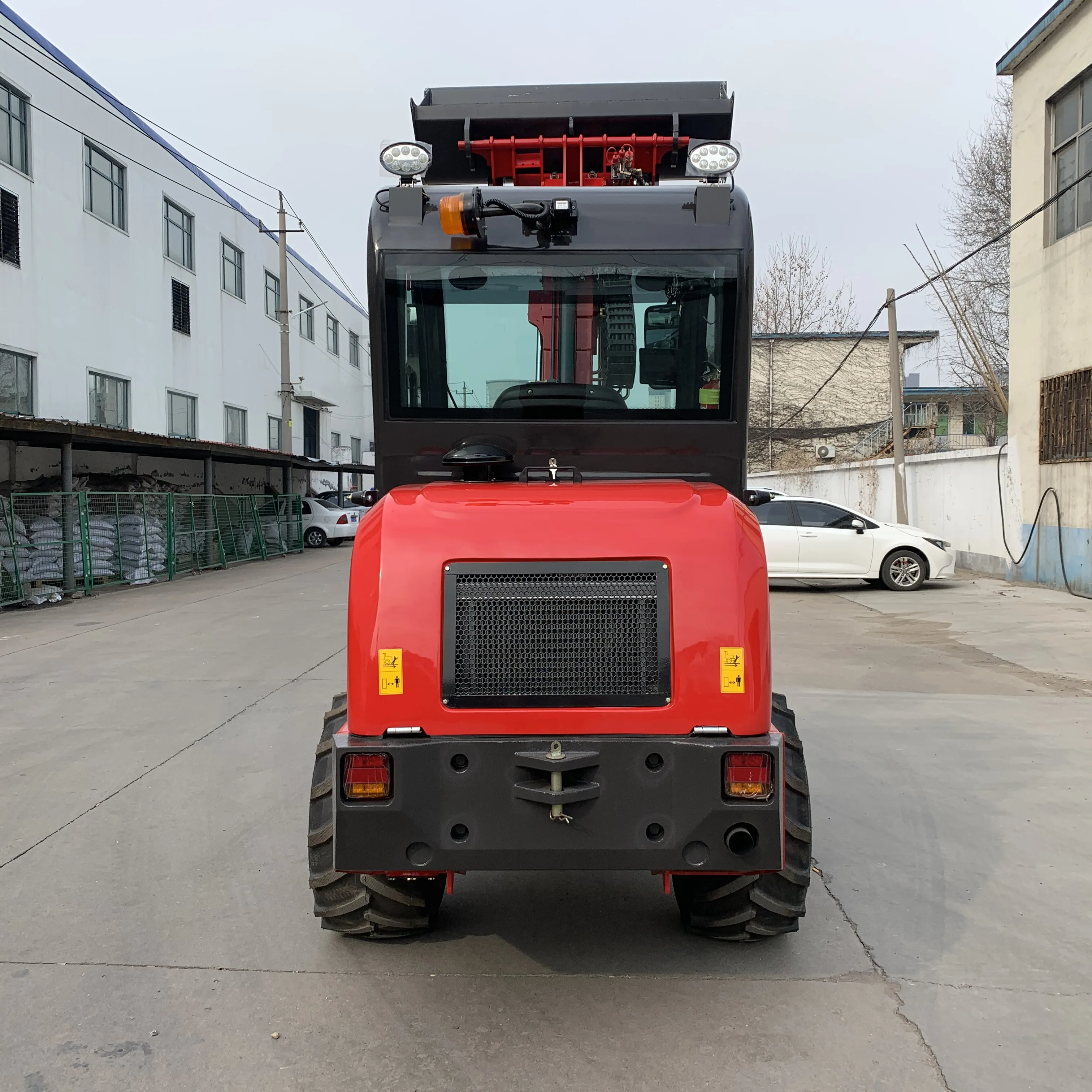Long arm China brand 810T telescopic from end wheel loader for sale