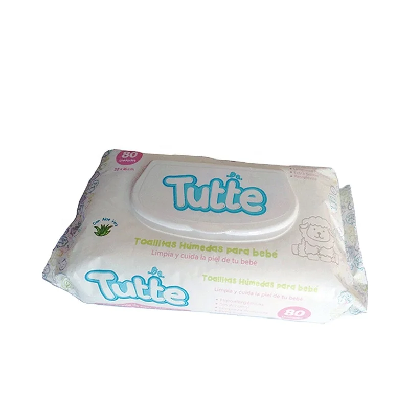 Одноразовые детские влажные салфетки 80 шт, гипоаллергенные детские влажные салфетки, очень мягкие детские влажные салфетки, терпеливые OEM ODM, обслуживание частных этикеток, Spunlace