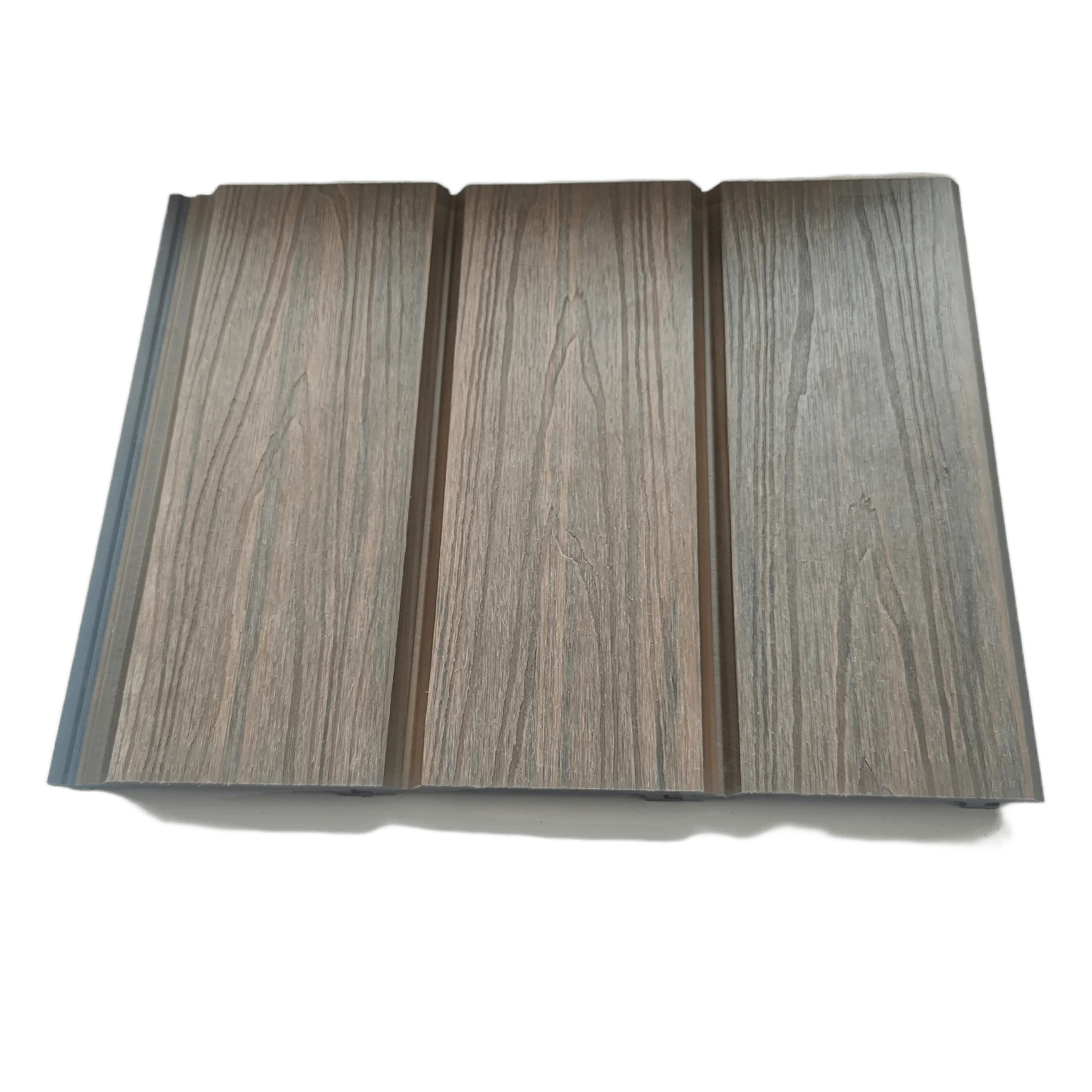 Co-extrusion 148*21mm grainy capped wall panel outdoor WPC coating Artificial wood plastic composite Exterior
