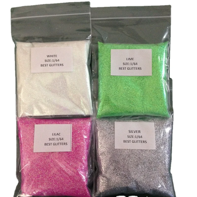 5.3 oz/100 gram per bag Polyester Glitter Powder Mix Chunky Glitter Wholesale Bulk Non-toxic for Crafts Nails Arts Decorations
