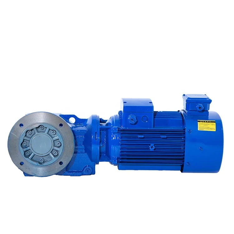 K Series Helical reductor gearbox motor speed reducer 220V 380V 50HZ 60HZ AC electric motorreductor gear motor speed reducer