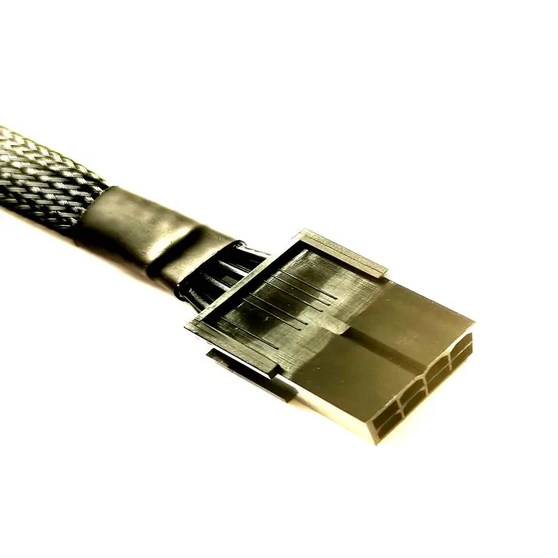 Low Profile 90 Degree 8pin Female to 8-pin male PCI-E GPU Power extension Cable